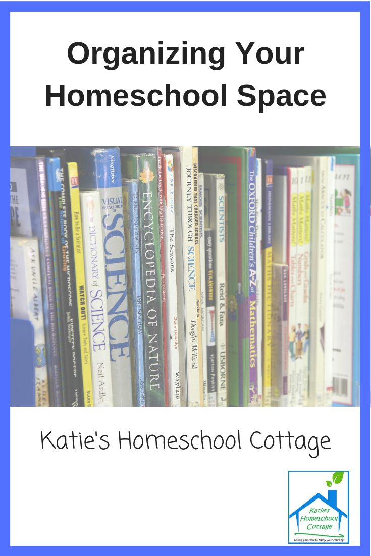 organizing your homeschool space