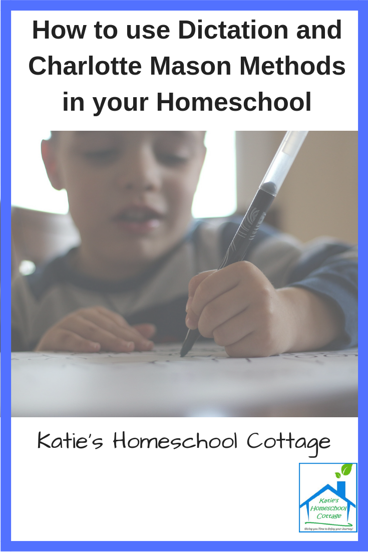 boy using dictation Charlotte Mason methods in homeschool #homeschool #homeschooling #charlottemason #charlottemasonmethods #dictation