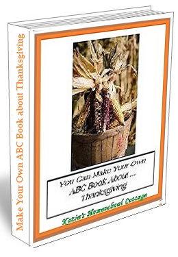 Make an ABC Book about Thanksgiving with these alphabetized notebooking pages, book title and website suggestions for a Thanksgiving unit study