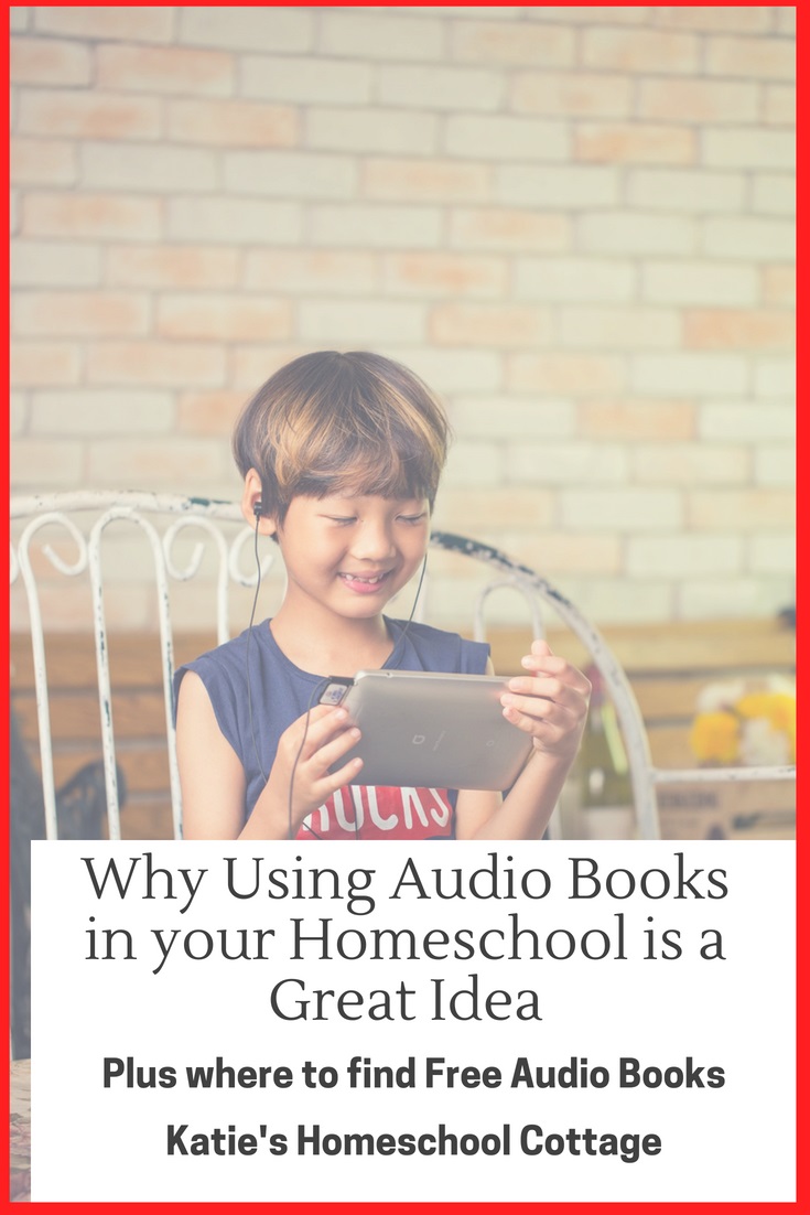 boy listening to tablet device why using audio books in your homeschool is a great idea #homeschool #homeschooling #audiobooks #reading #books