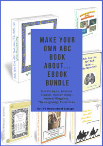 Make Your Own ABC Book Notebooking Pages Bundle Set #homeschool #homeschooling #notebooking #homeschoolwriting #narration #charlottemason #dictation #copywork