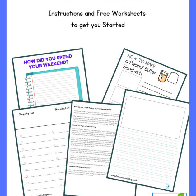 How to Teach Writing in your Homeschool #homeschool #writing #writingpractice #beginnerwriter #freeprintable