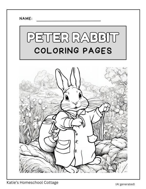 Peter Rabbit Coloring Pages