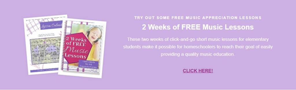 music in our homeschool free lessons