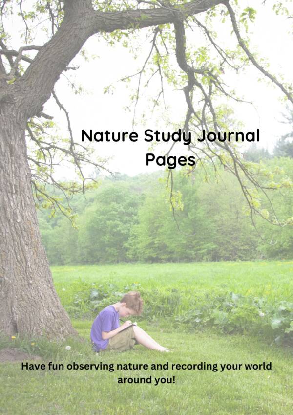 Nature Study Journal Pages